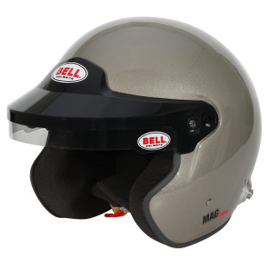 2026 Bell MAG Titanium Hans, Open Face FIA Helmet