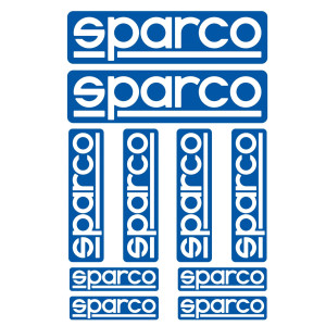 2026 Sparco, стикери (10 бр.)