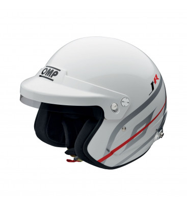 OMP J-R Hans, FIA Open Face Helmet