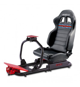 Sparco Evolve R100 Martini Racing, Sim Race Chassis With Seat