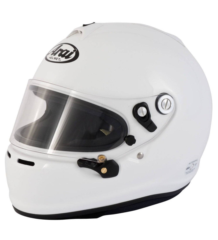 2024 Arai GP-6S, FIA Helmet Color White Helmet Size XS - 53-55 cm