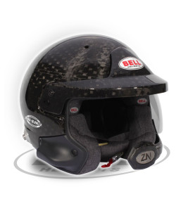 2023 Bell MAG-10 Rally Carbon, Open Face FIA Helmet