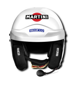 2024 Sparco RJ-i Martini Racing Logo Design, FIA отворена каска