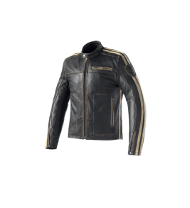 2024 Clover Rebel 2, Leather Moto Jacket