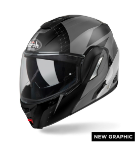 2024 Airoh Rev Leaden, Moto Helmet