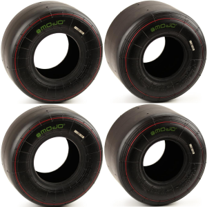 2025 Mojo D2XX CIK Medium Red, Tyre Set